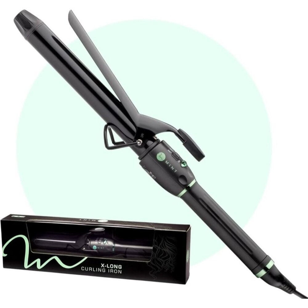MINT Extra long Curling Iron 1 Inch  Professional Hair Curler/Waver NEW